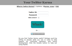 Twitter Karma