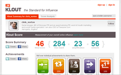 Klout - Chris Norton