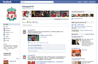 Liverpool FC Facebook Page