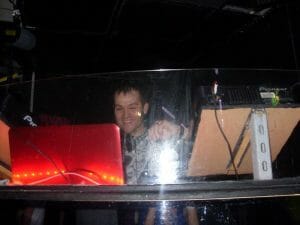 Chris Norton DJing at Moko Lounge Harrogate