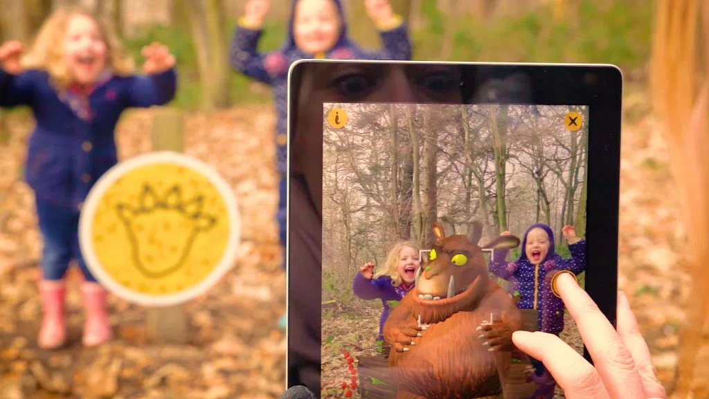 The making of the new augmented Gruffalo Spotter app – Great for fun with the kids